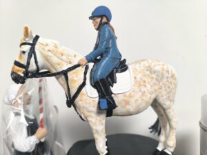 Figuras personalizadas caballo y amazona